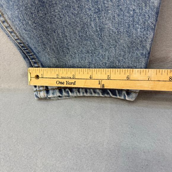 Levi's 522 Jeans Women's 18M Blue Tapered Fit High Rise Vintage Made in the USA - Picture 12 of 12